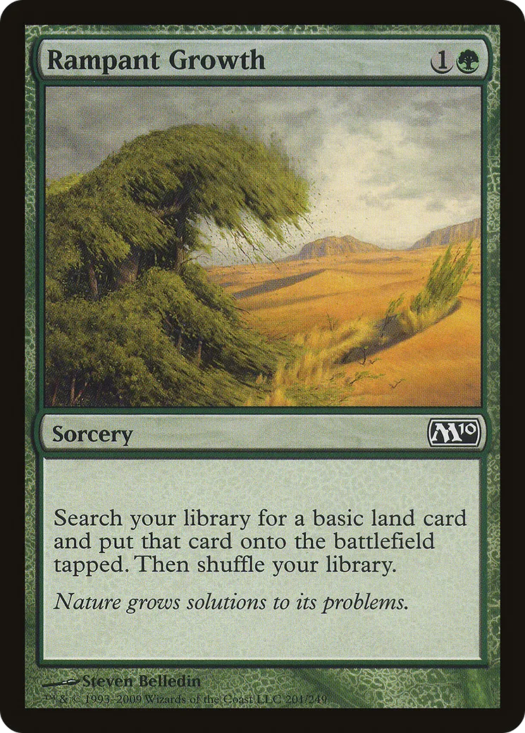 Rampant Growth — Magic 2010 — Magic: The Gathering