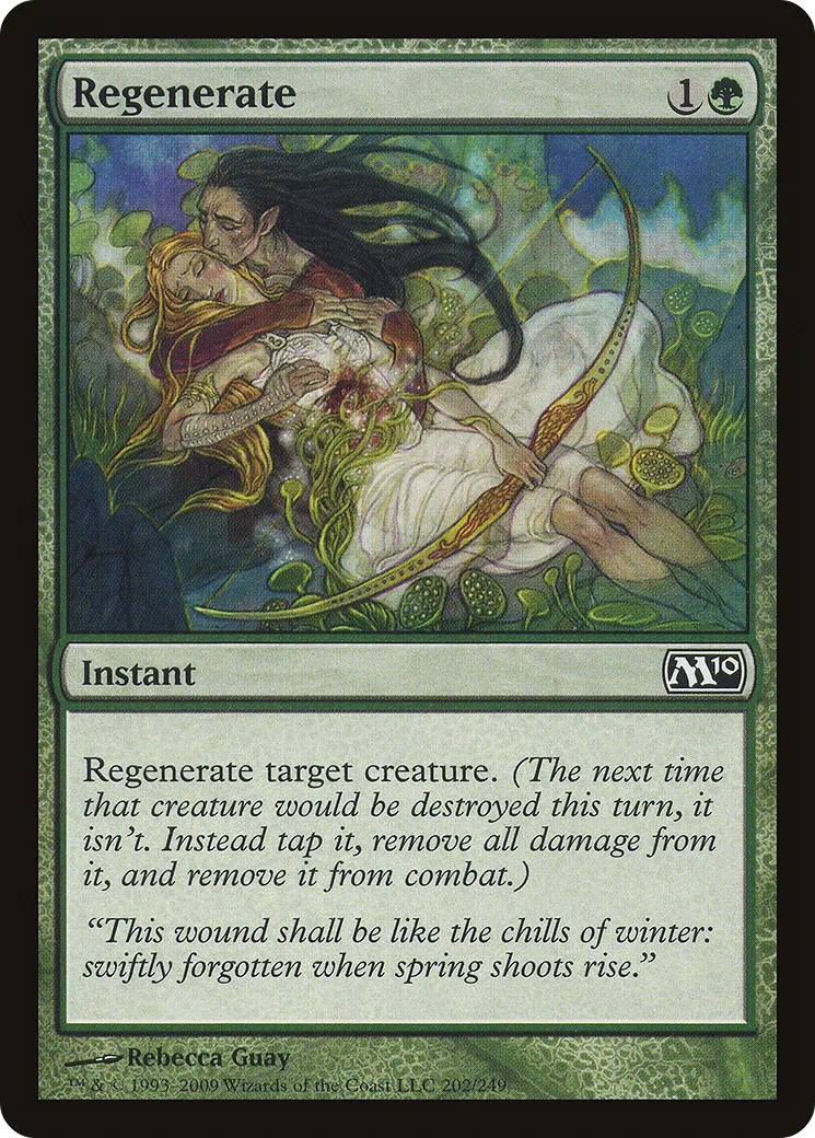 Regenerate — Magic 2010 — Magic: The Gathering