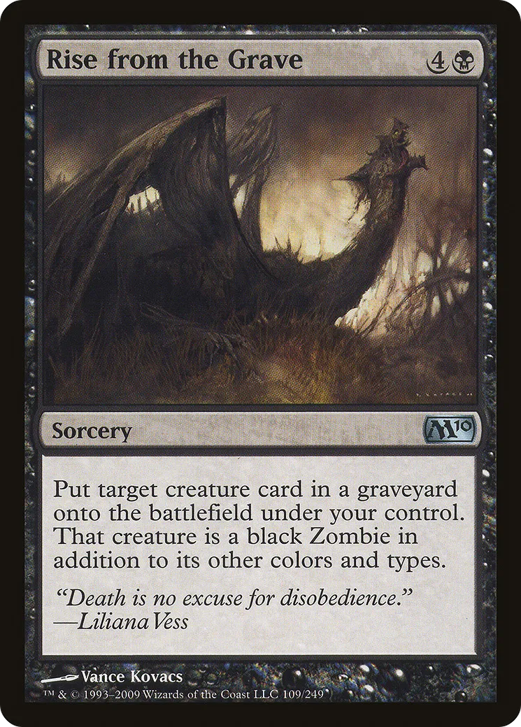 Rise from the Grave — Magic 2010 — Magic: The Gathering
