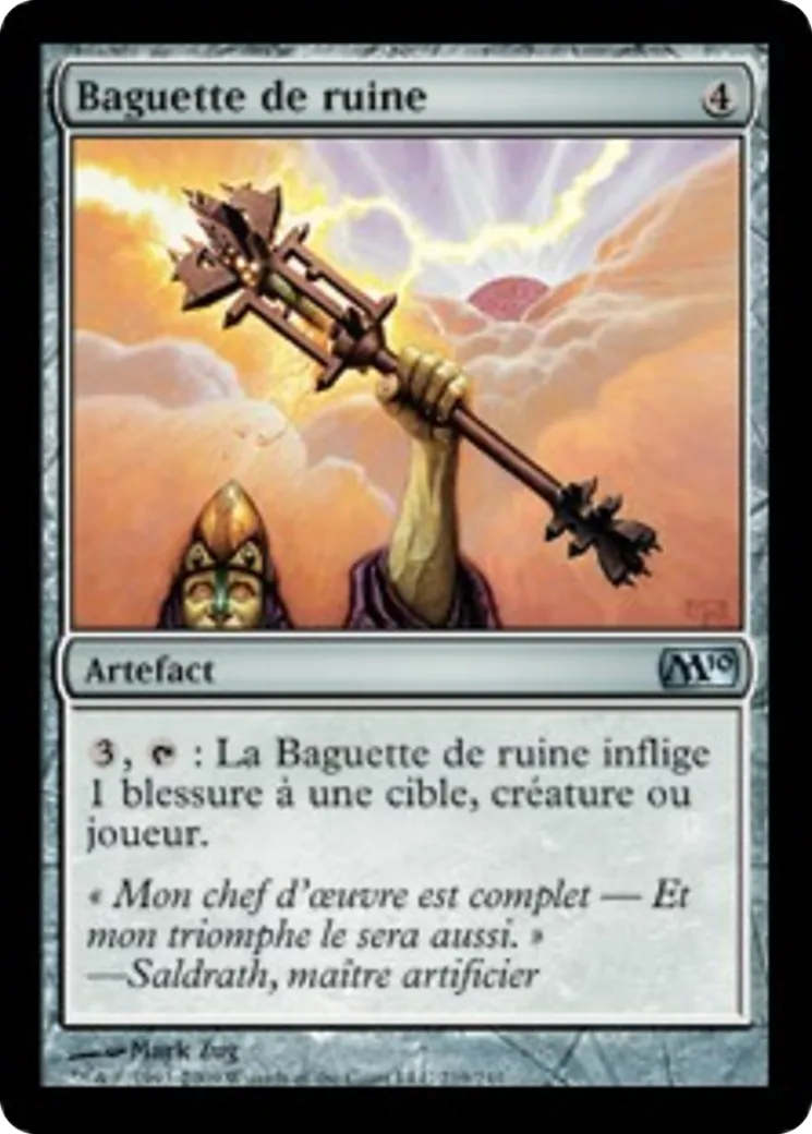 Baguette de ruine — Magic 2010 — Magic: The Gathering