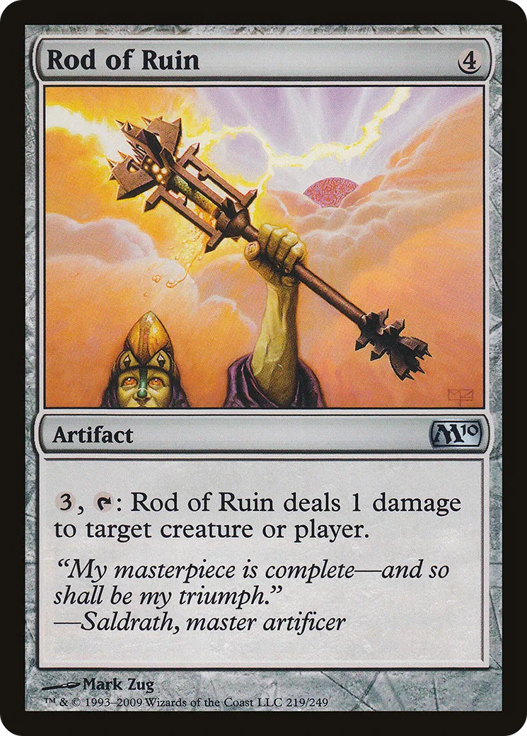 Baguette de ruine — Magic 2010 — Magic: The Gathering
