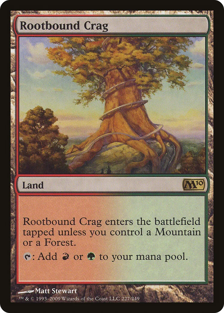 Mont enraciné — Magic 2010 — Magic: The Gathering
