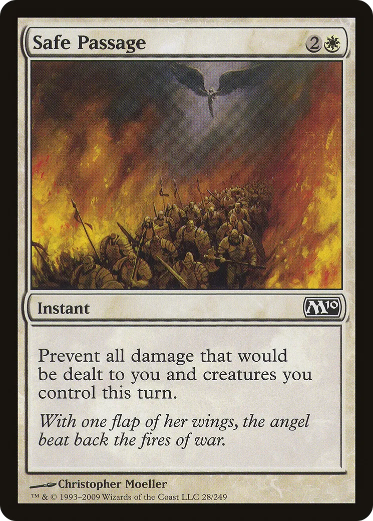Safe Passage — Magic 2010 — Magic: The Gathering