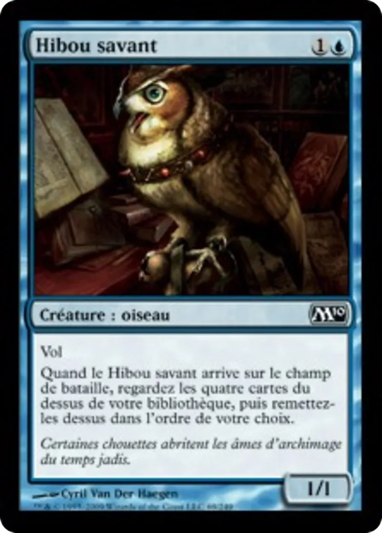 Hibou savant — Magic 2010 — Magic: The Gathering