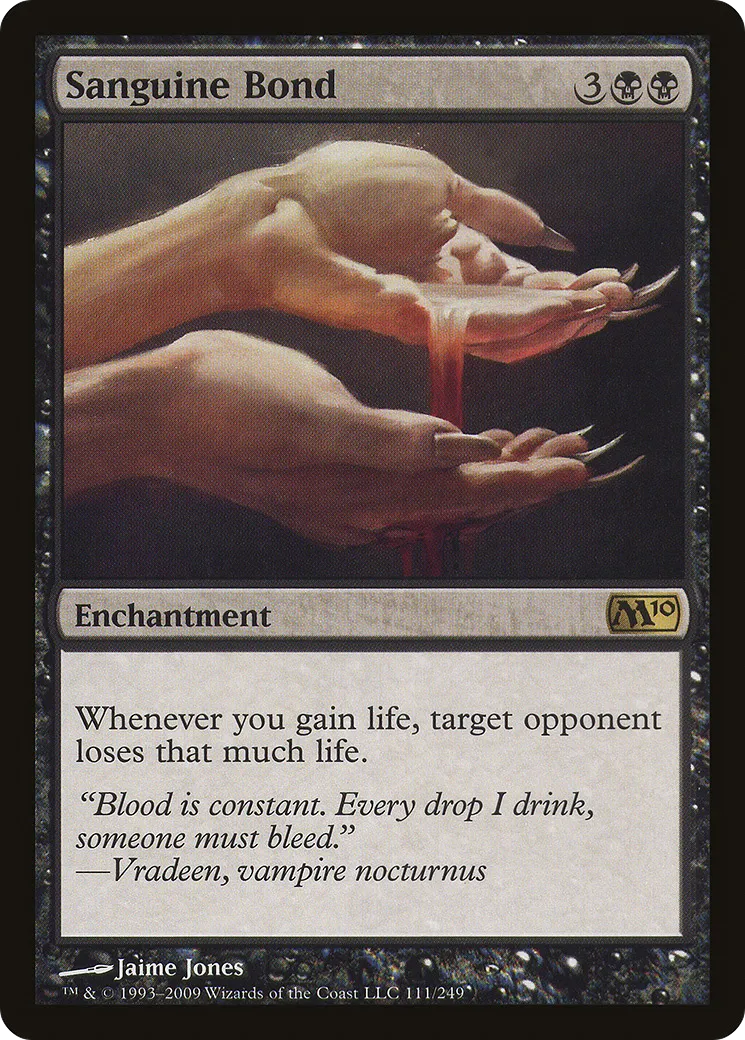 Lien sanguin — Magic 2010 — Magic: The Gathering