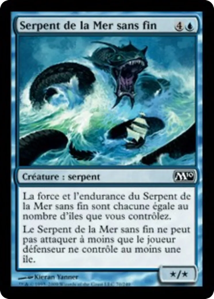 Serpent de la Mer sans fin — Magic 2010 — Magic: The Gathering