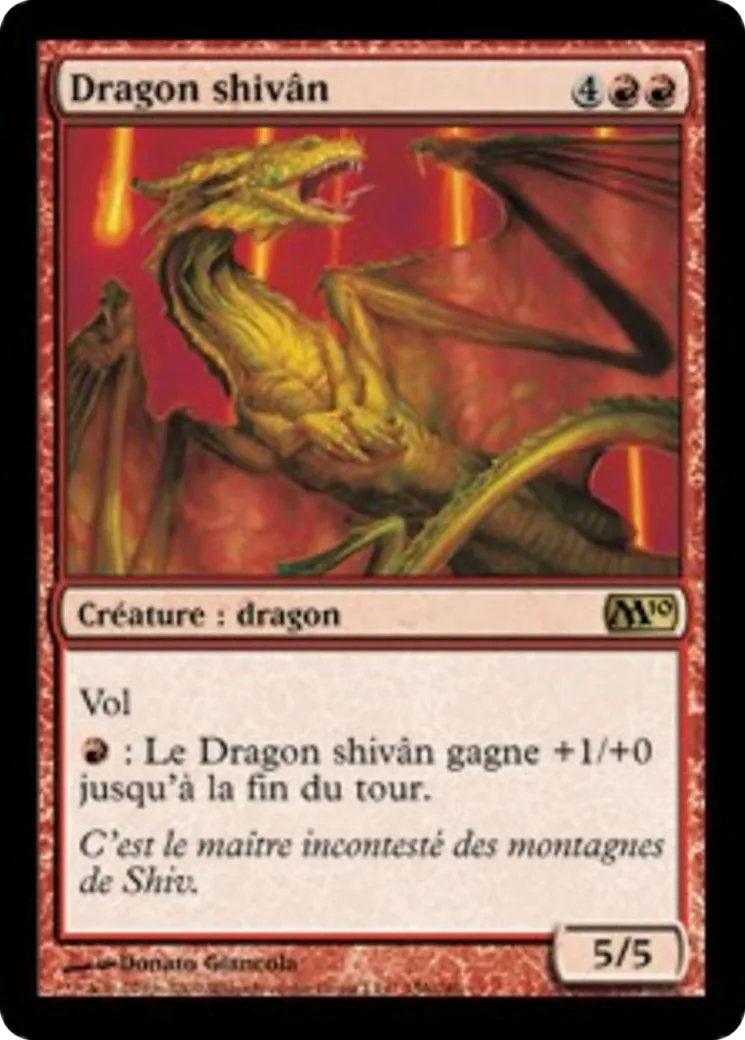 Dragon shivân — Magic 2010 — Magic: The Gathering