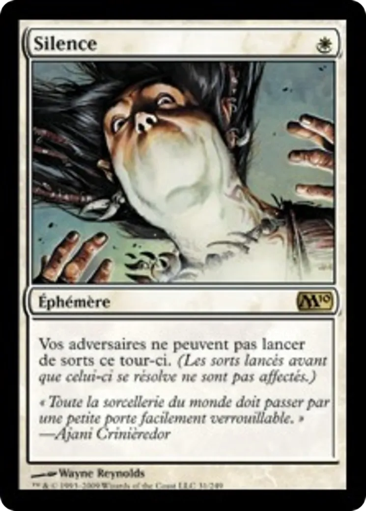 Silence — Magic 2010 — Magic: The Gathering