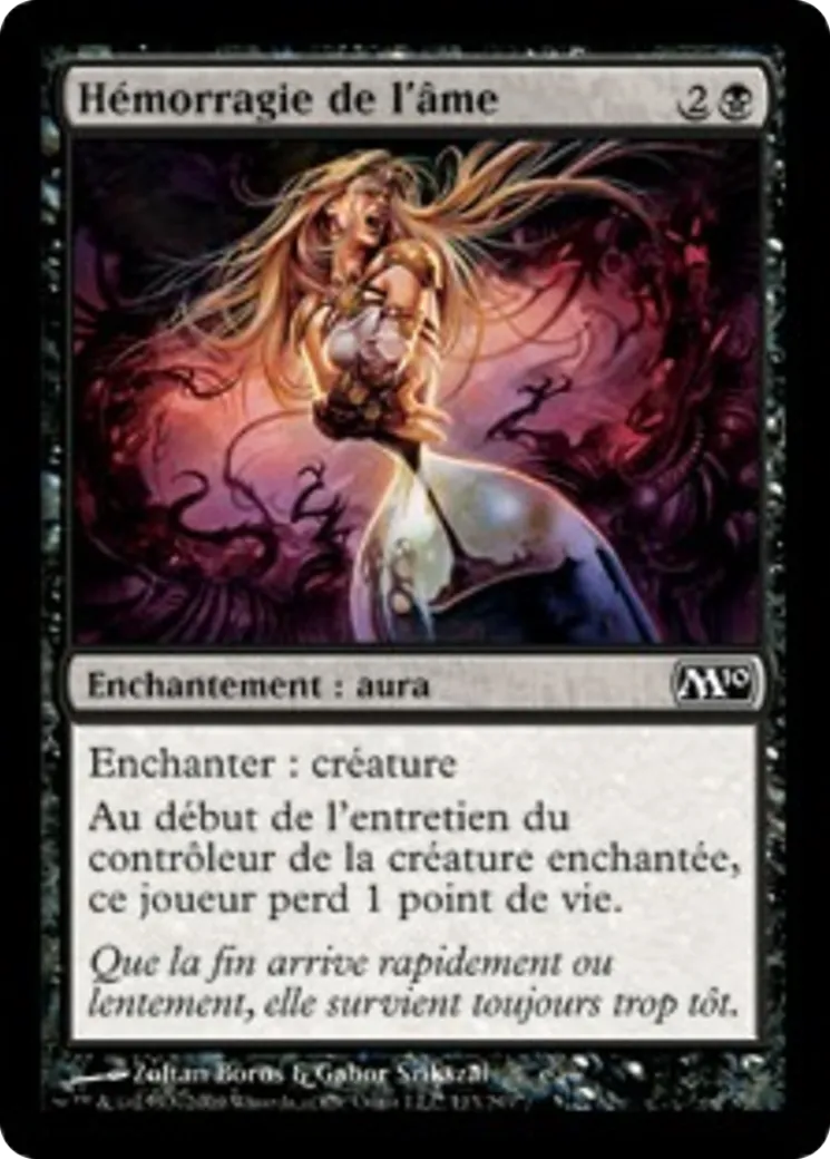 Hémorragie de l'âme — Magic 2010 — Magic: The Gathering