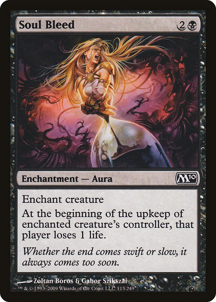 Soul Bleed — Magic 2010 — Magic: The Gathering