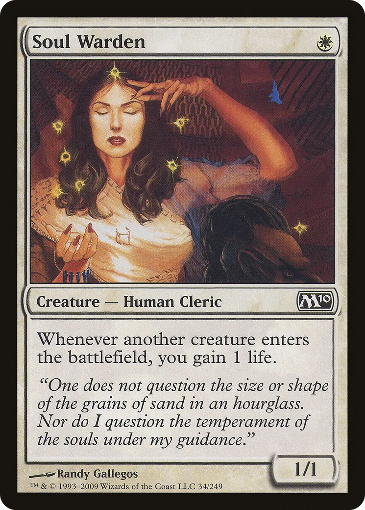 Soul Warden — Magic 2010 — Magic: The Gathering