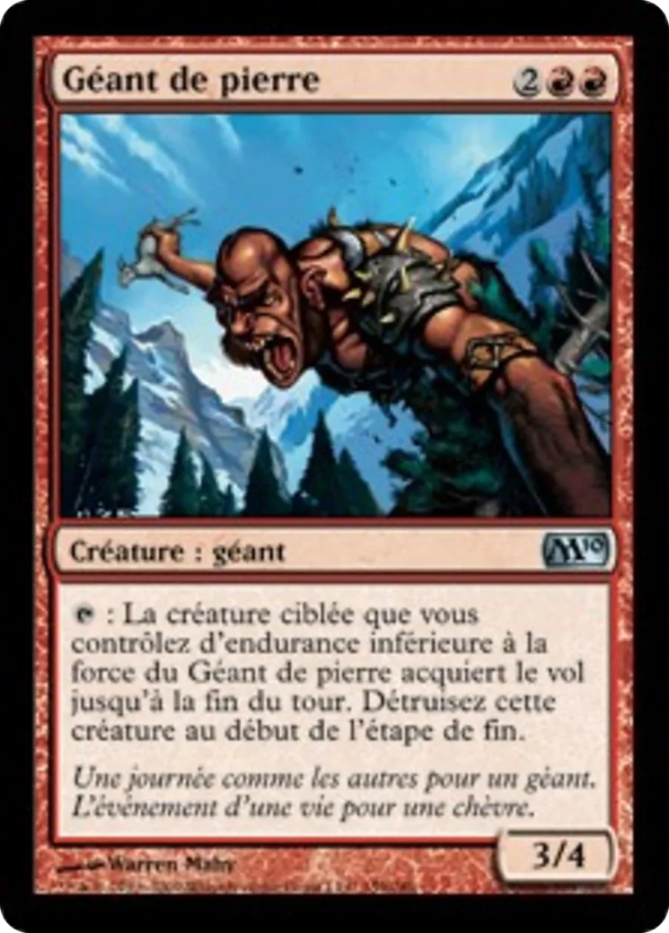 Géant de pierre — Magic 2010 — Magic: The Gathering