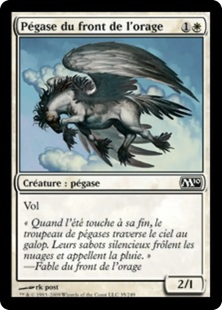 Pégase du front de l'orage — Magic 2010 — Magic: The Gathering