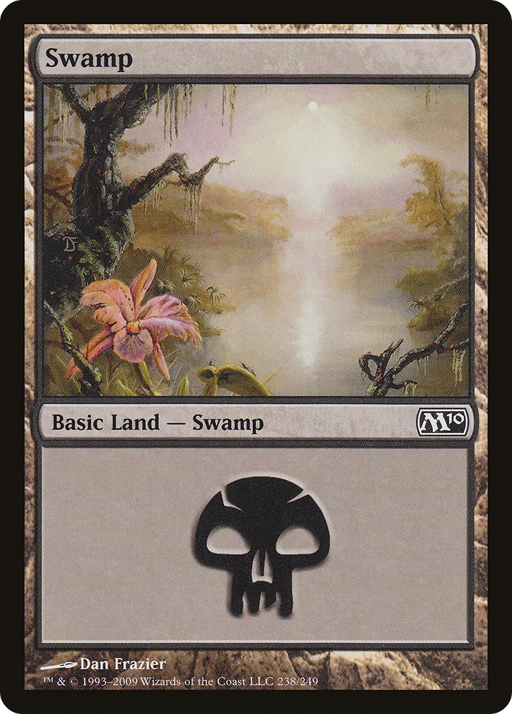 Swamp — Magic 2010 — Magic: The Gathering