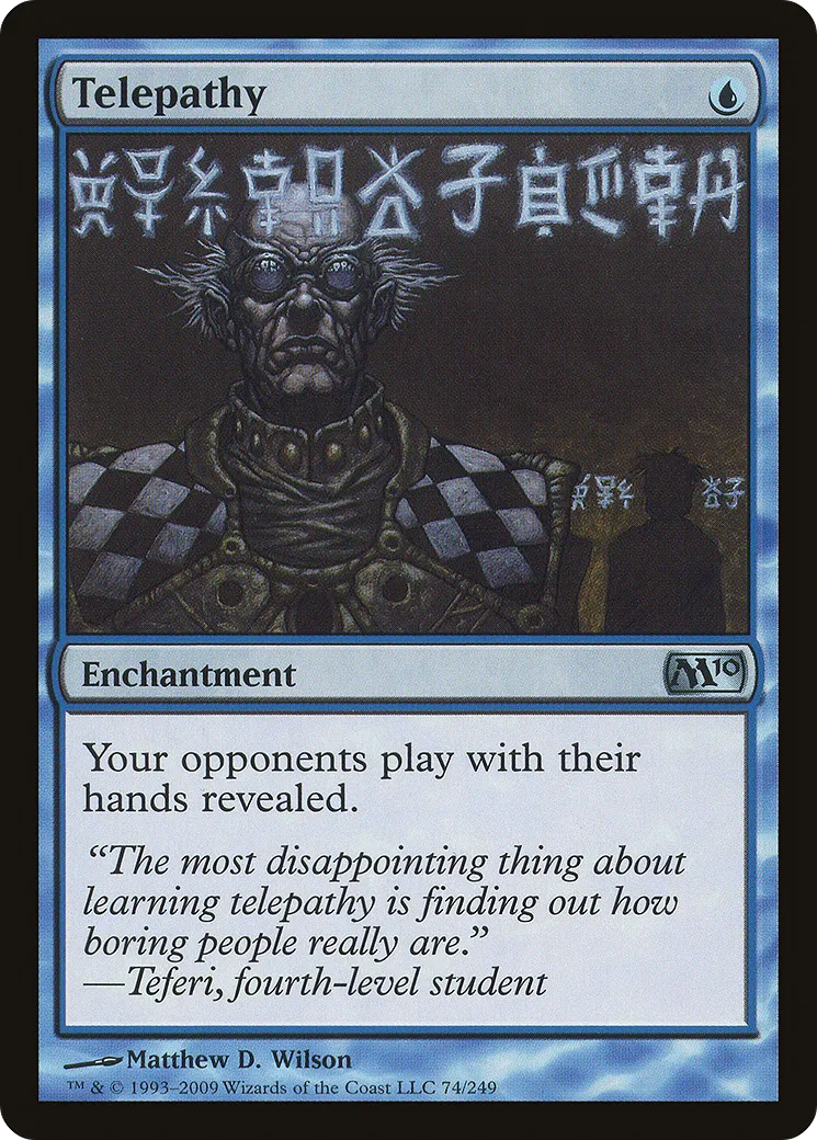 Telepathy — Magic 2010 — Magic: The Gathering
