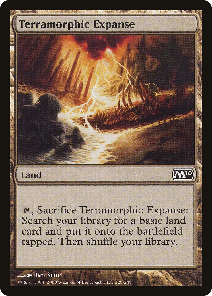 Immensité terramorphe — Magic 2010 — Magic: The Gathering