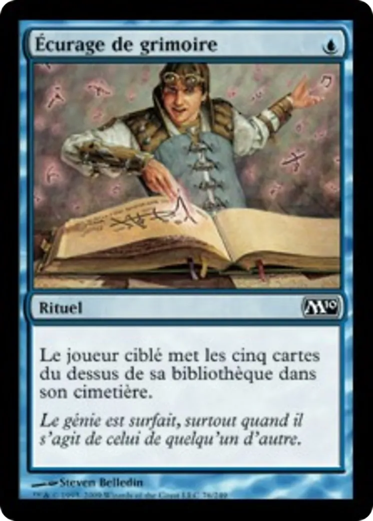 Écurage de grimoire — Magic 2010 — Magic: The Gathering