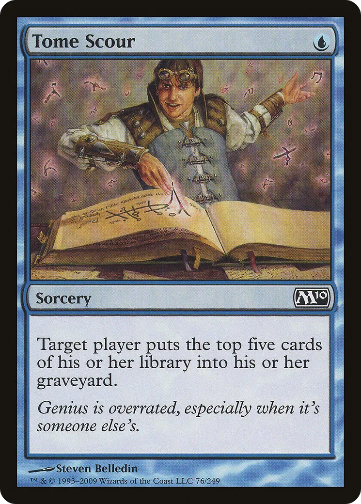 Tome Scour — Magic 2010 — Magic: The Gathering