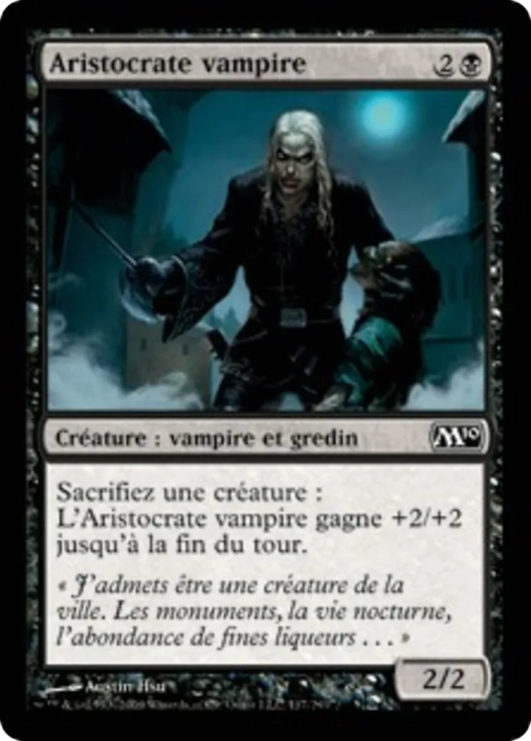 Aristocrate vampire — Magic 2010 — Magic: The Gathering