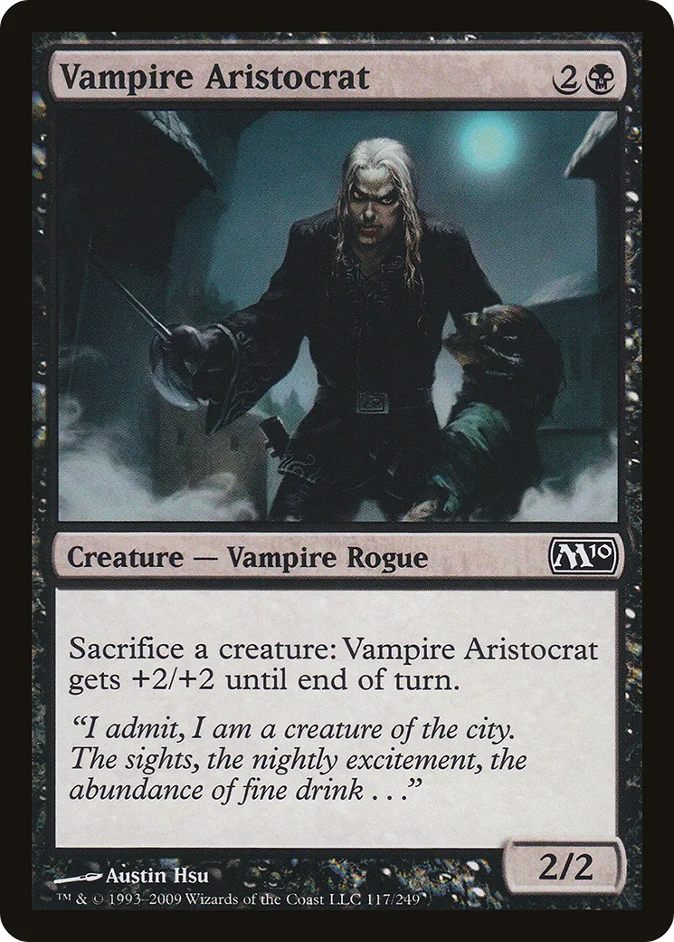 Aristocrate vampire — Magic 2010 — Magic: The Gathering