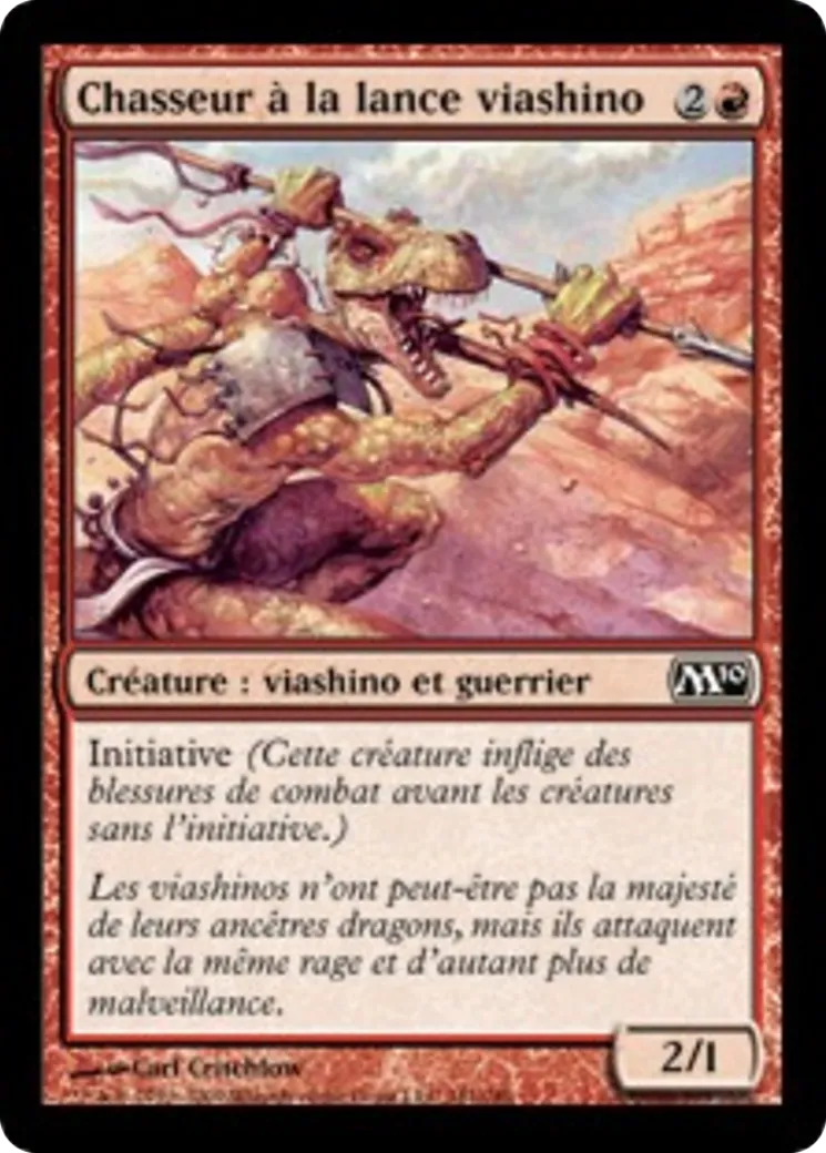 Chasseur à la lance viashino — Magic 2010 — Magic: The Gathering