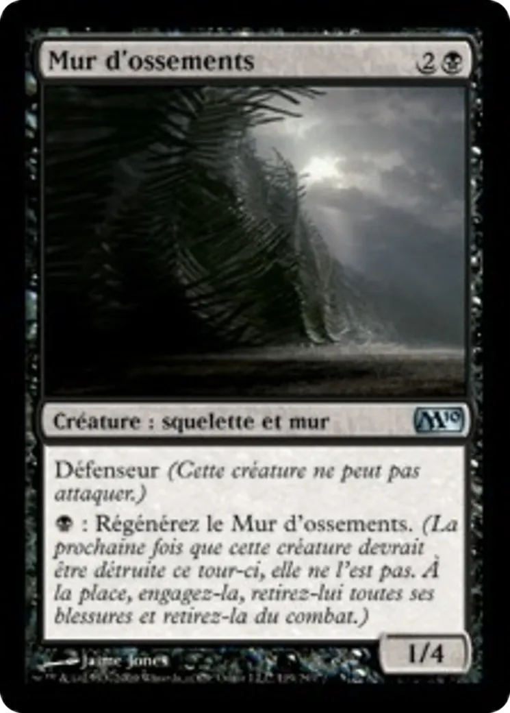 Mur d'ossements — Magic 2010 — Magic: The Gathering