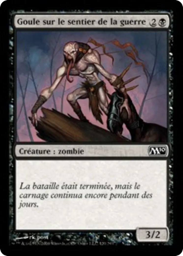 Goule sur le sentier de la guerre — Magic 2010 — Magic: The Gathering