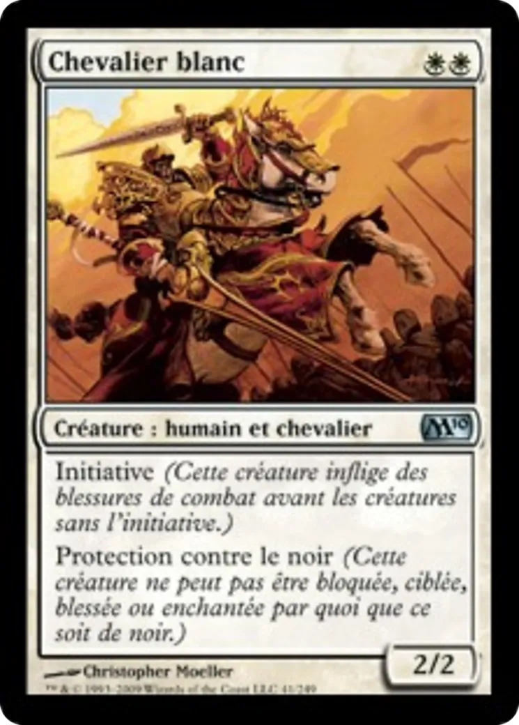 Chevalier blanc — Magic 2010 — Magic: The Gathering