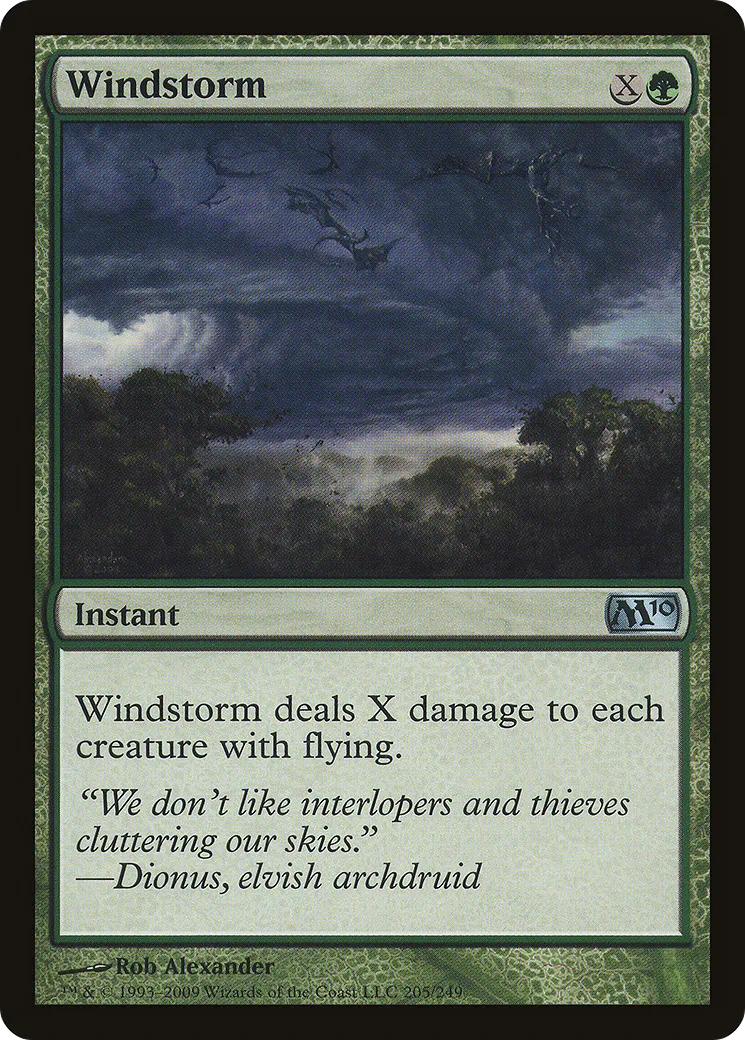 Windstorm — Magic 2010 — Magic: The Gathering