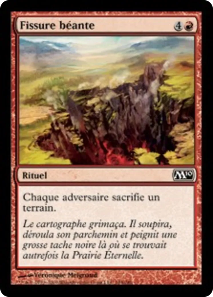 Fissure béante — Magic 2010 — Magic: The Gathering