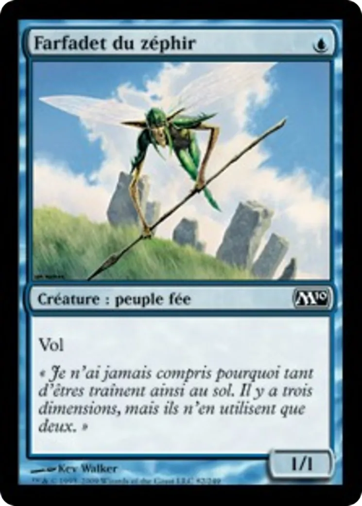 Farfadet du zéphir — Magic 2010 — Magic: The Gathering