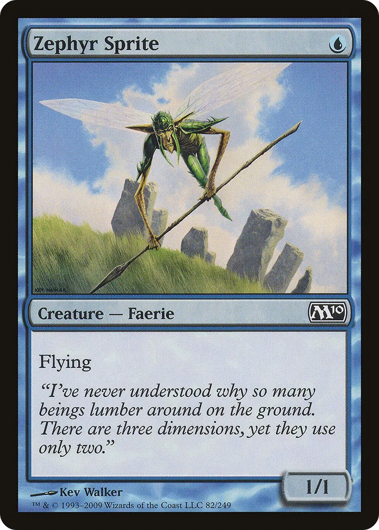 Zephyr Sprite — Magic 2010 — Magic: The Gathering