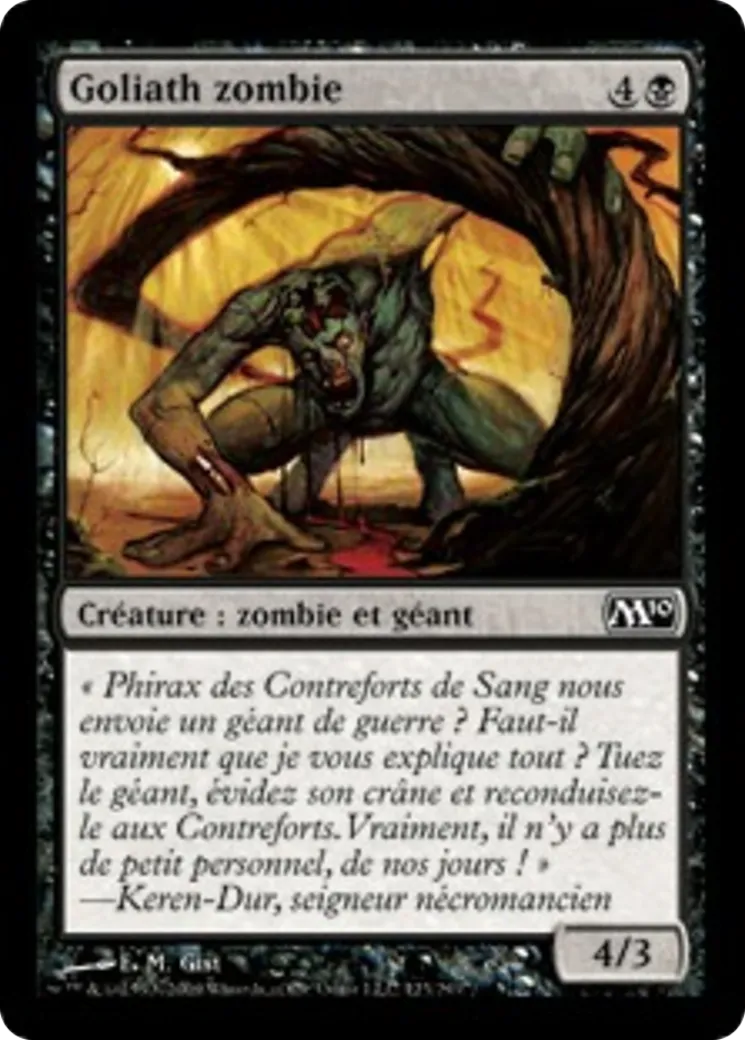 Goliath zombie — Magic 2010 — Magic: The Gathering