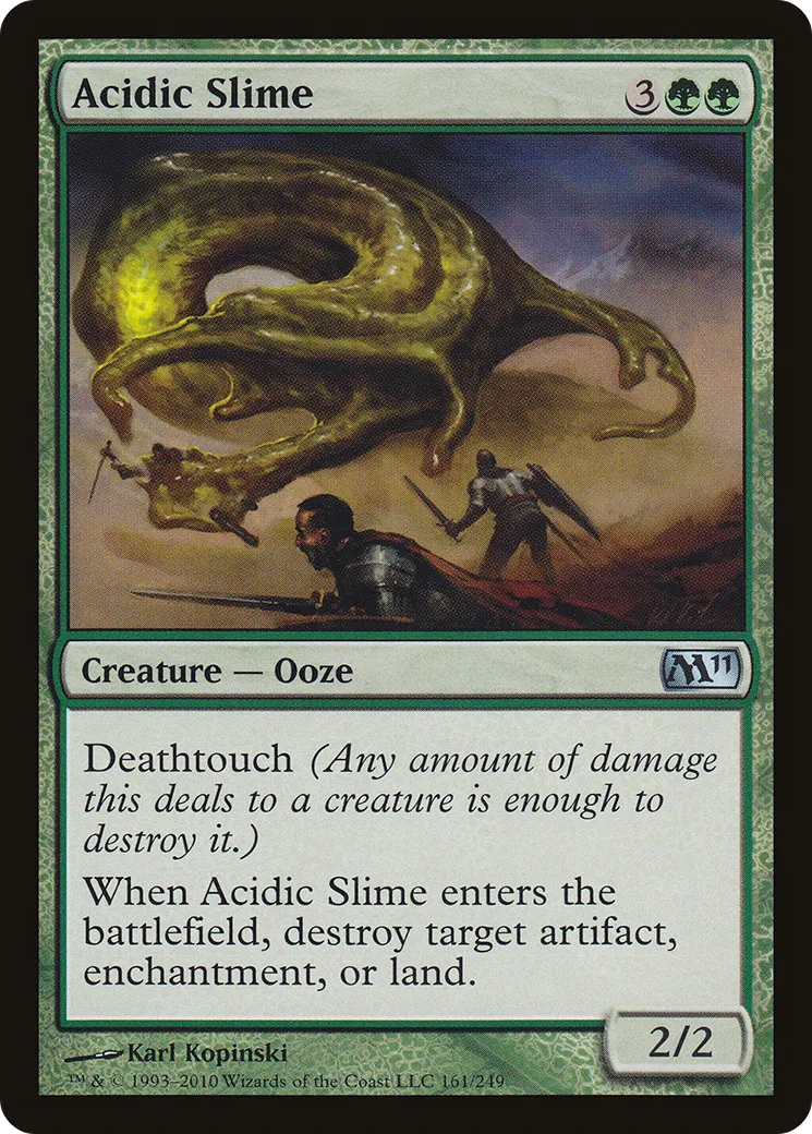 Boue acide — Magic 2011 — Magic: The Gathering