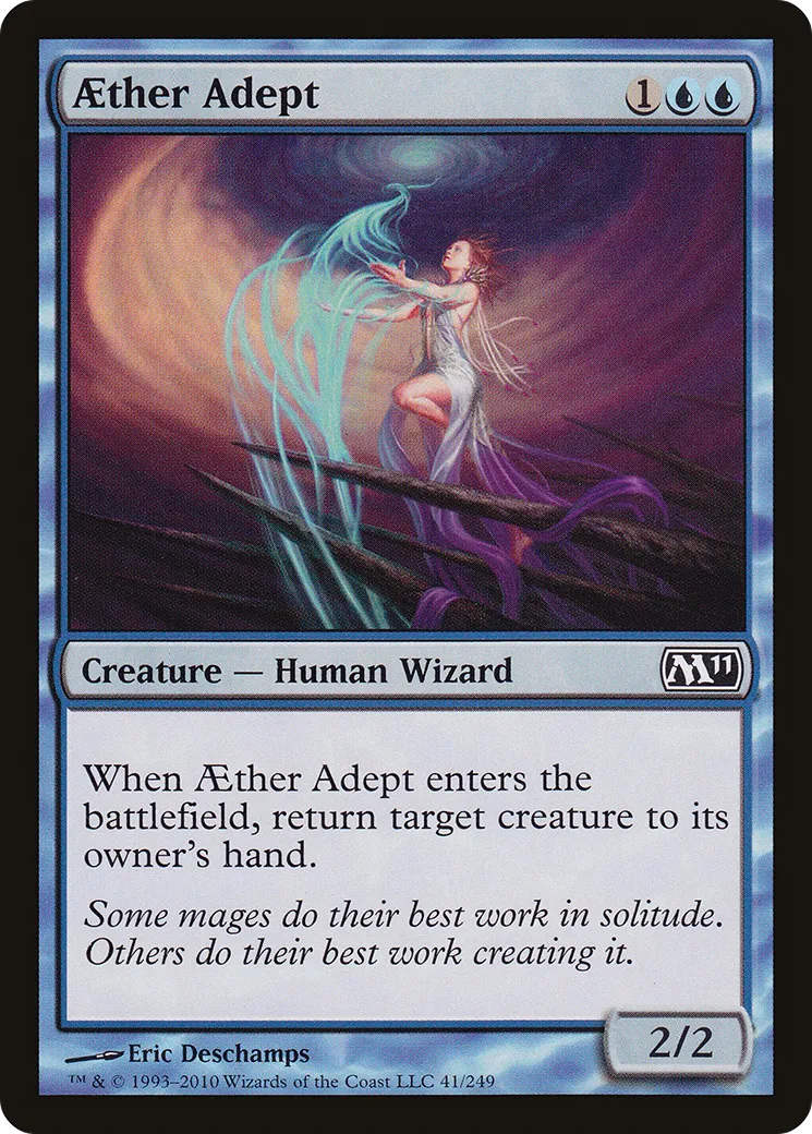 Aether Adept — Magic 2011 — Magic: The Gathering