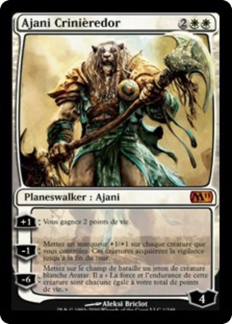 Ajani Crinièredor — Magic 2011 — Magic: The Gathering