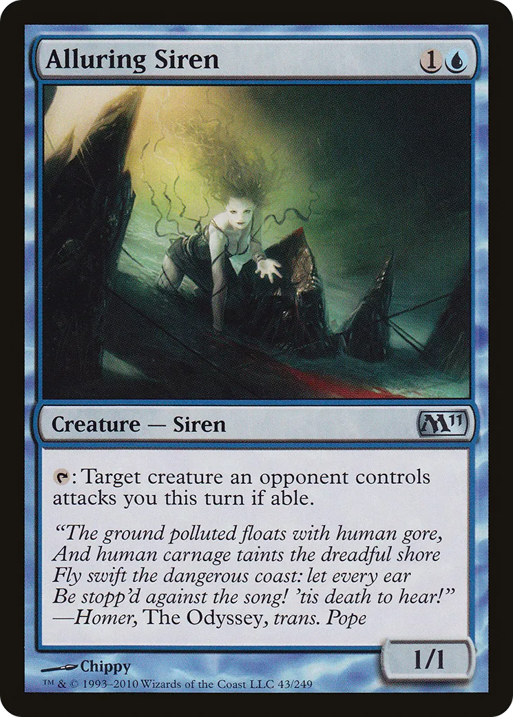 Sirène attirante — Magic 2011 — Magic: The Gathering