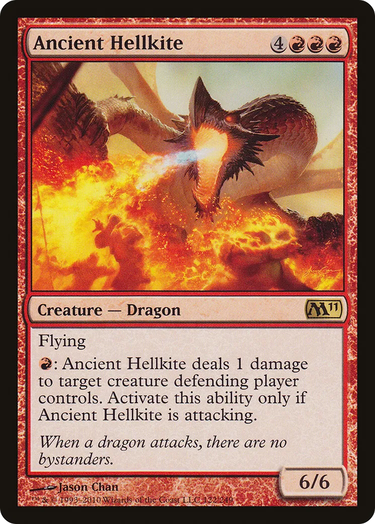 Ancient Hellkite — Magic 2011 — Magic: The Gathering