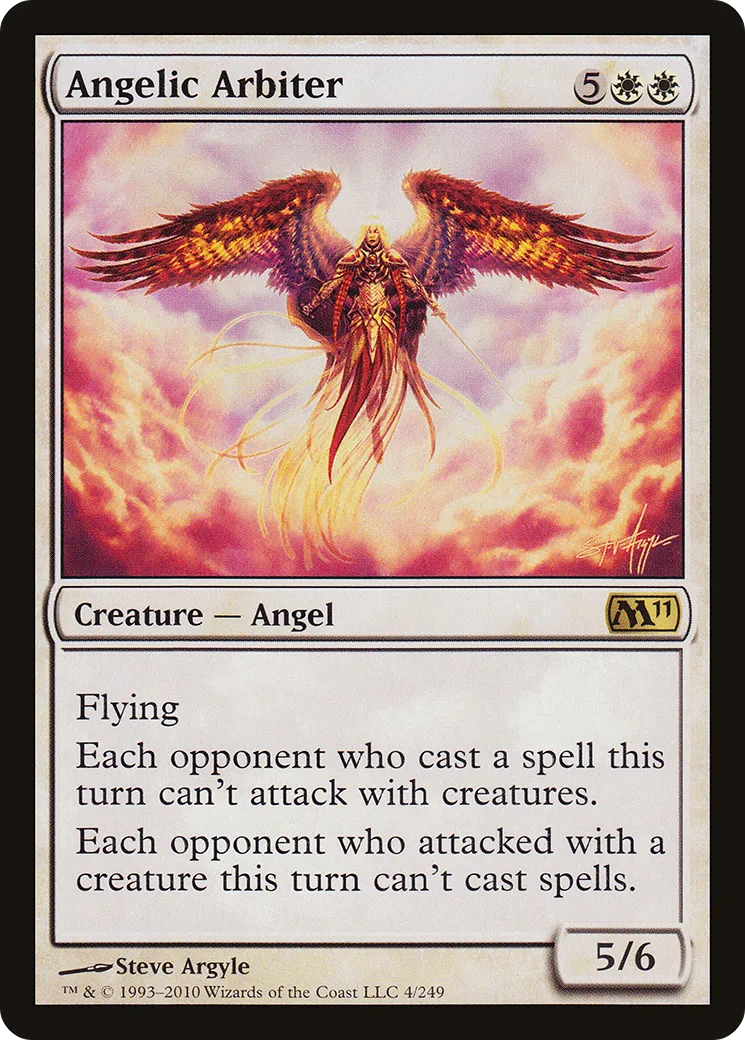 Angelic Arbiter — Magic 2011 — Magic: The Gathering