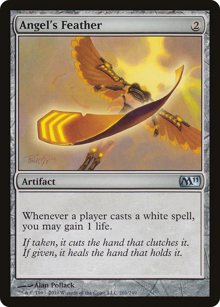 Angel's Feather — Magic 2011 — Magic: The Gathering