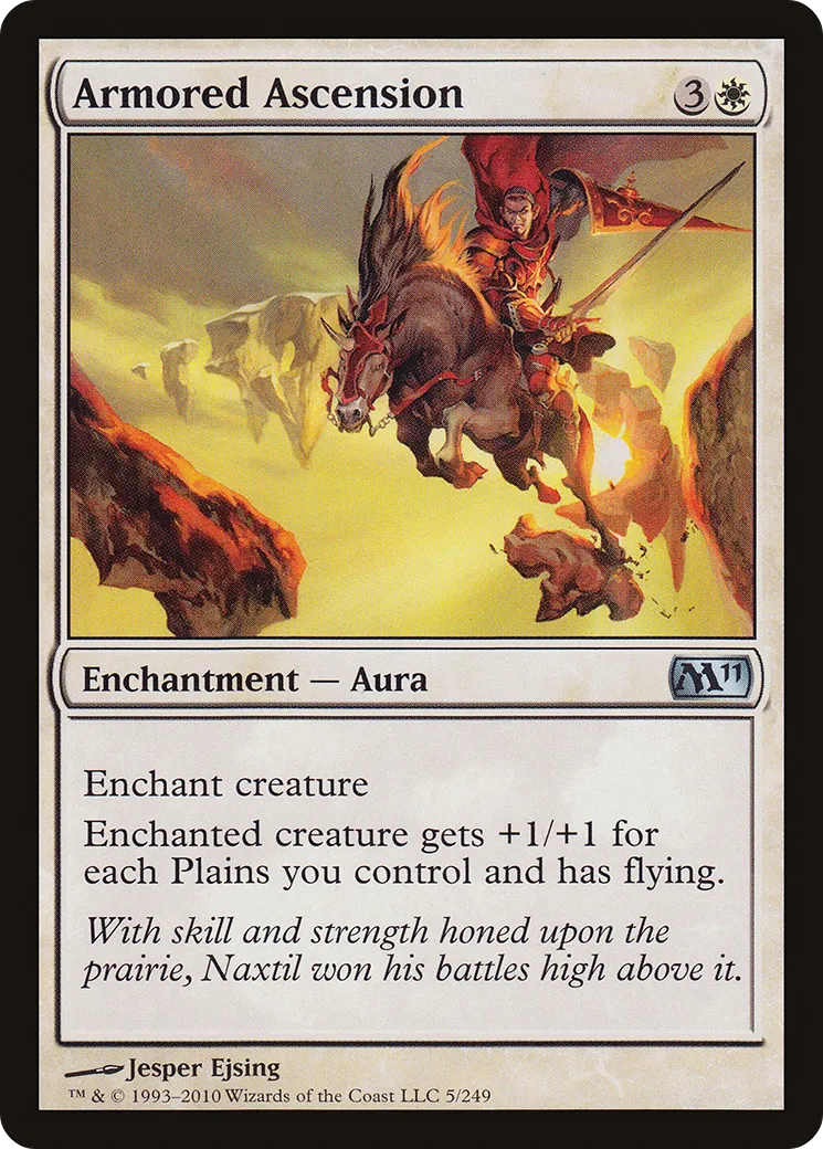 Armored Ascension — Magic 2011 — Magic: The Gathering