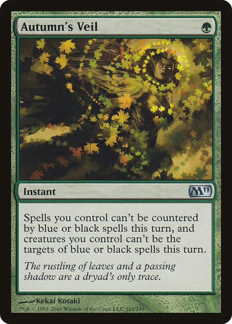 Autumn's Veil — Magic 2011 — Magic: The Gathering