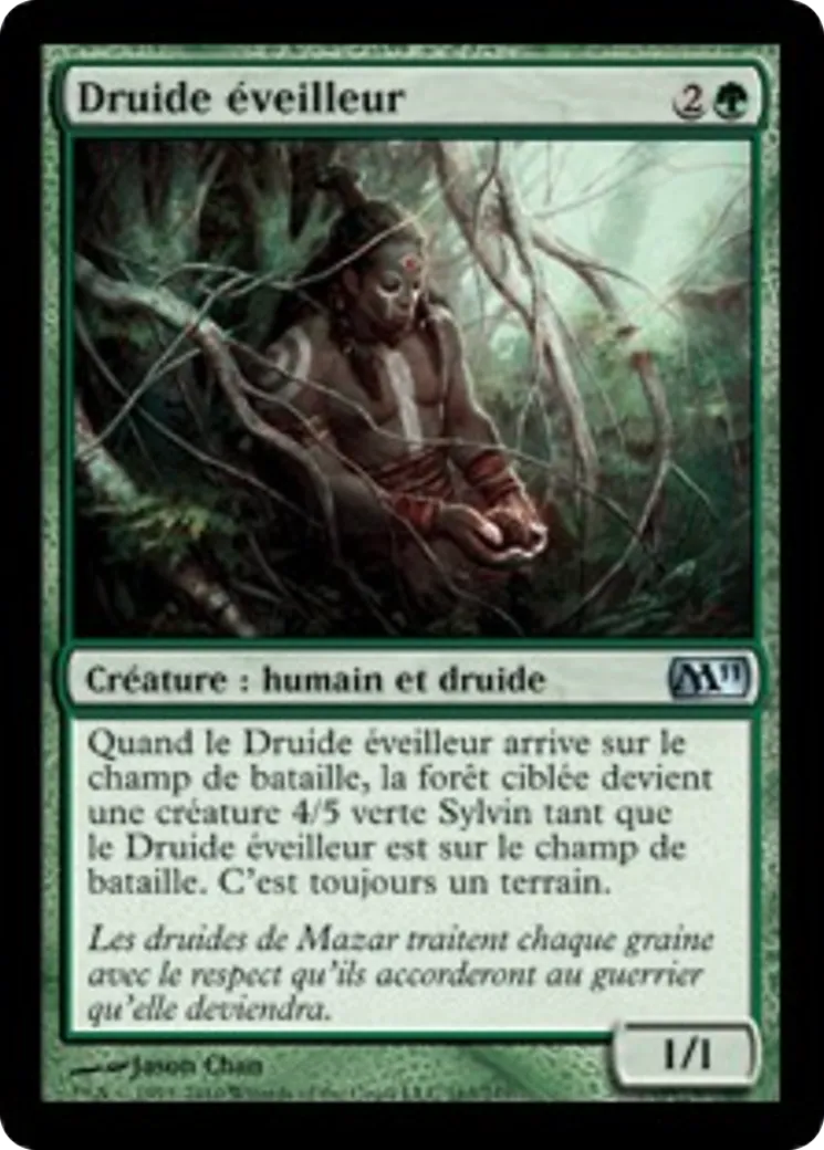Druide éveilleur — Magic 2011 — Magic: The Gathering