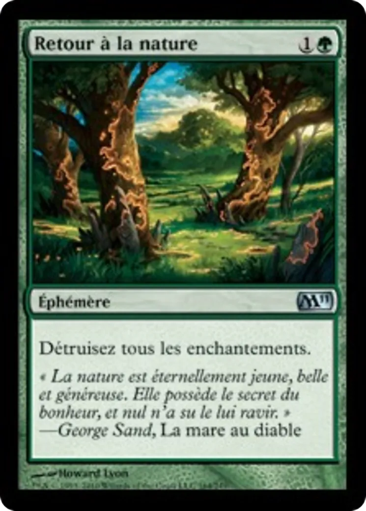 Retour à la nature — Magic 2011 — Magic: The Gathering