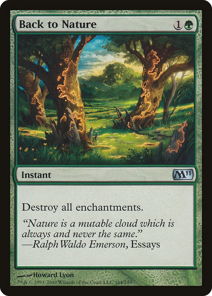 Retour à la nature — Magic 2011 — Magic: The Gathering