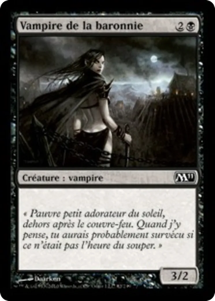 Vampire de la baronnie — Magic 2011 — Magic: The Gathering