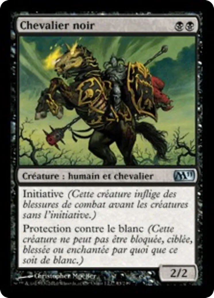 Chevalier noir — Magic 2011 — Magic: The Gathering