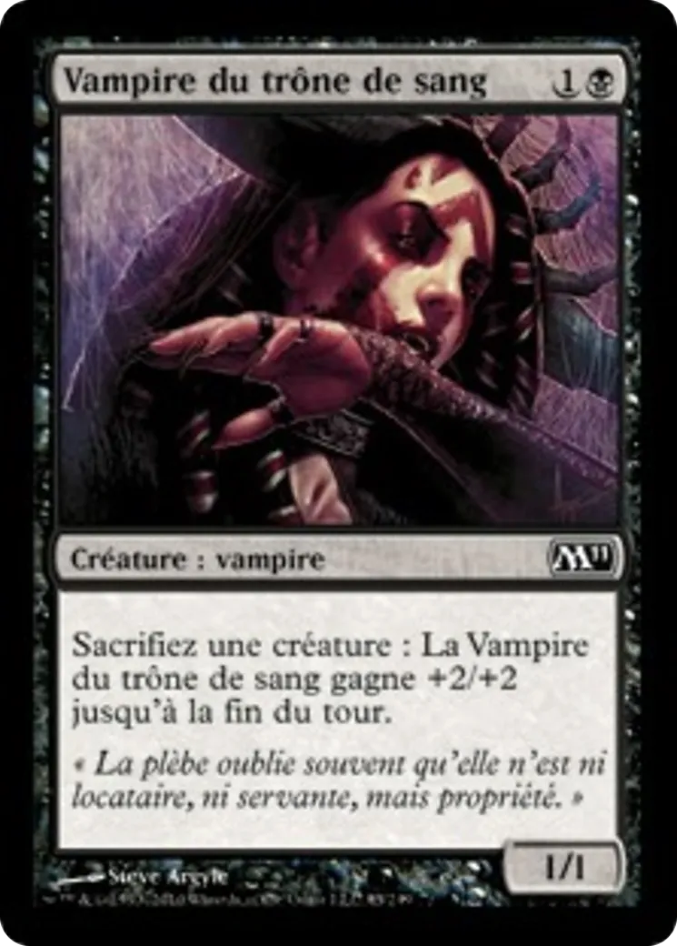 Vampire du trône de sang — Magic 2011 — Magic: The Gathering
