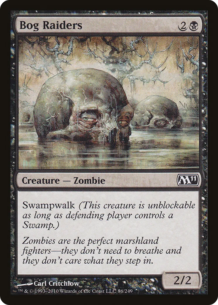 Bog Raiders — Magic 2011 — Magic: The Gathering