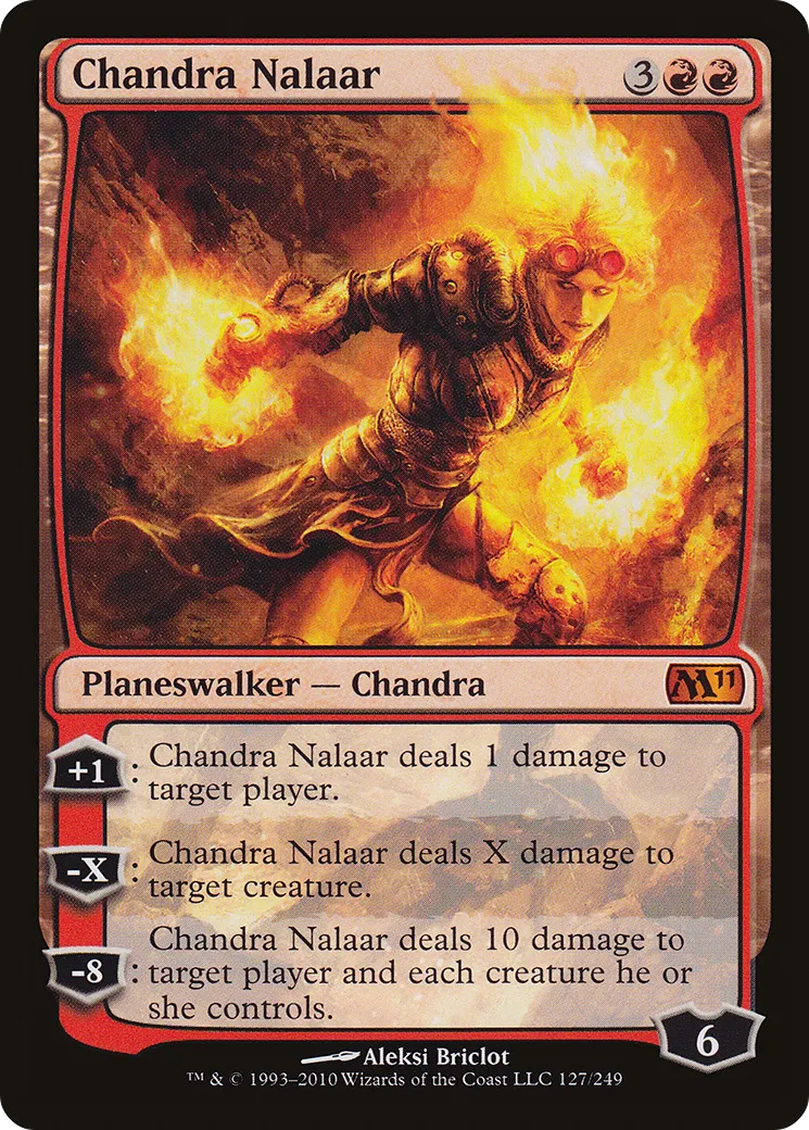 Chandra Nalaar — Magic 2011 — Magic: The Gathering